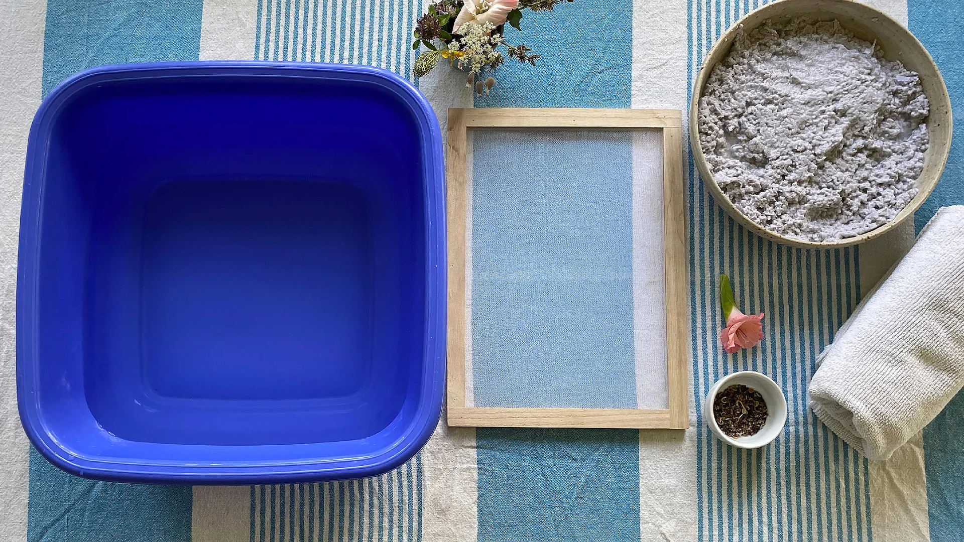 Papier schroepfen Material