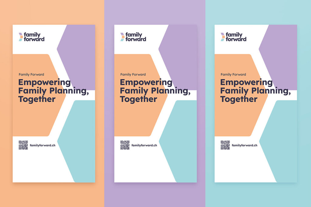 Layout und Farbschema