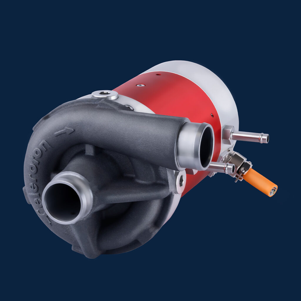 Celeroton Kompressor nachher