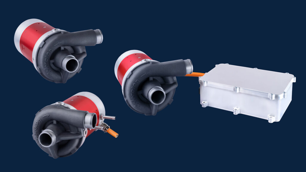 Celeroton Kompressor verschiedene Ansichten