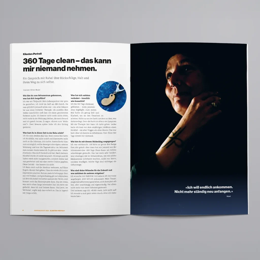 Geschäftsbericht Ancora-Meilestei Klientenportrait