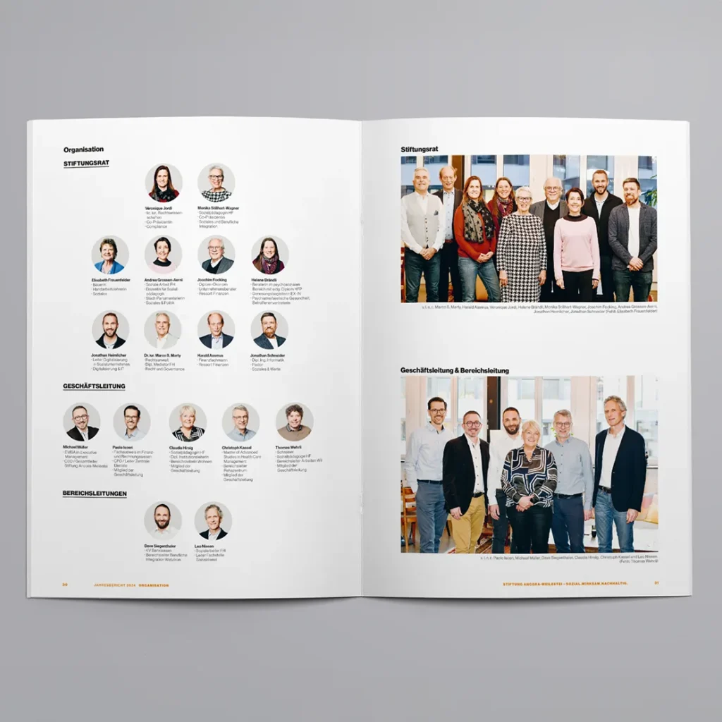 Geschäftsbericht Ancora-Meilestei Organisation