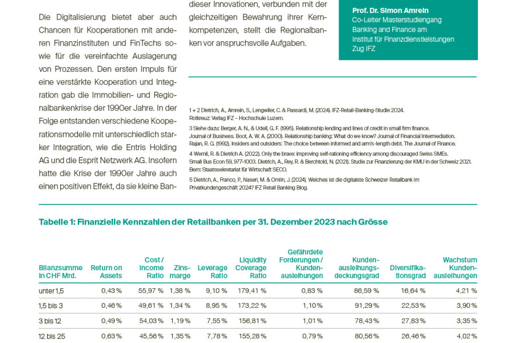 Screenshot VSRB Jahresbericht Inhalt